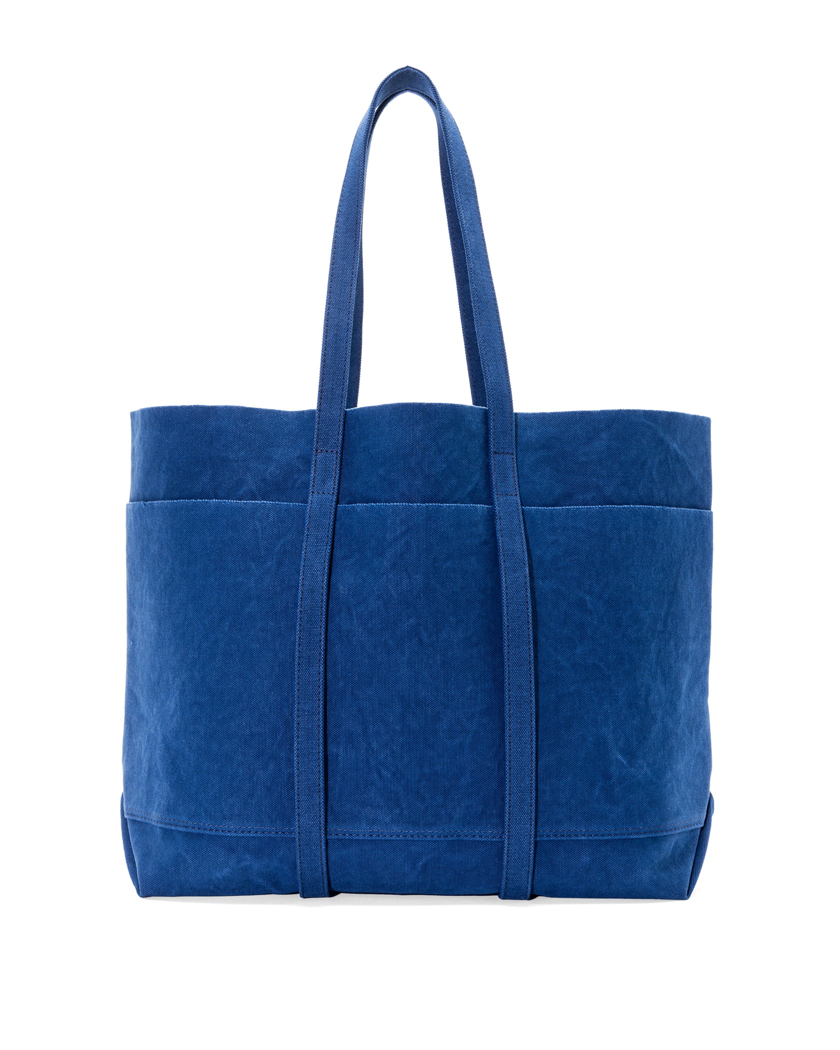 Washed Canvas 6 Pockets Tote Large - Image 12