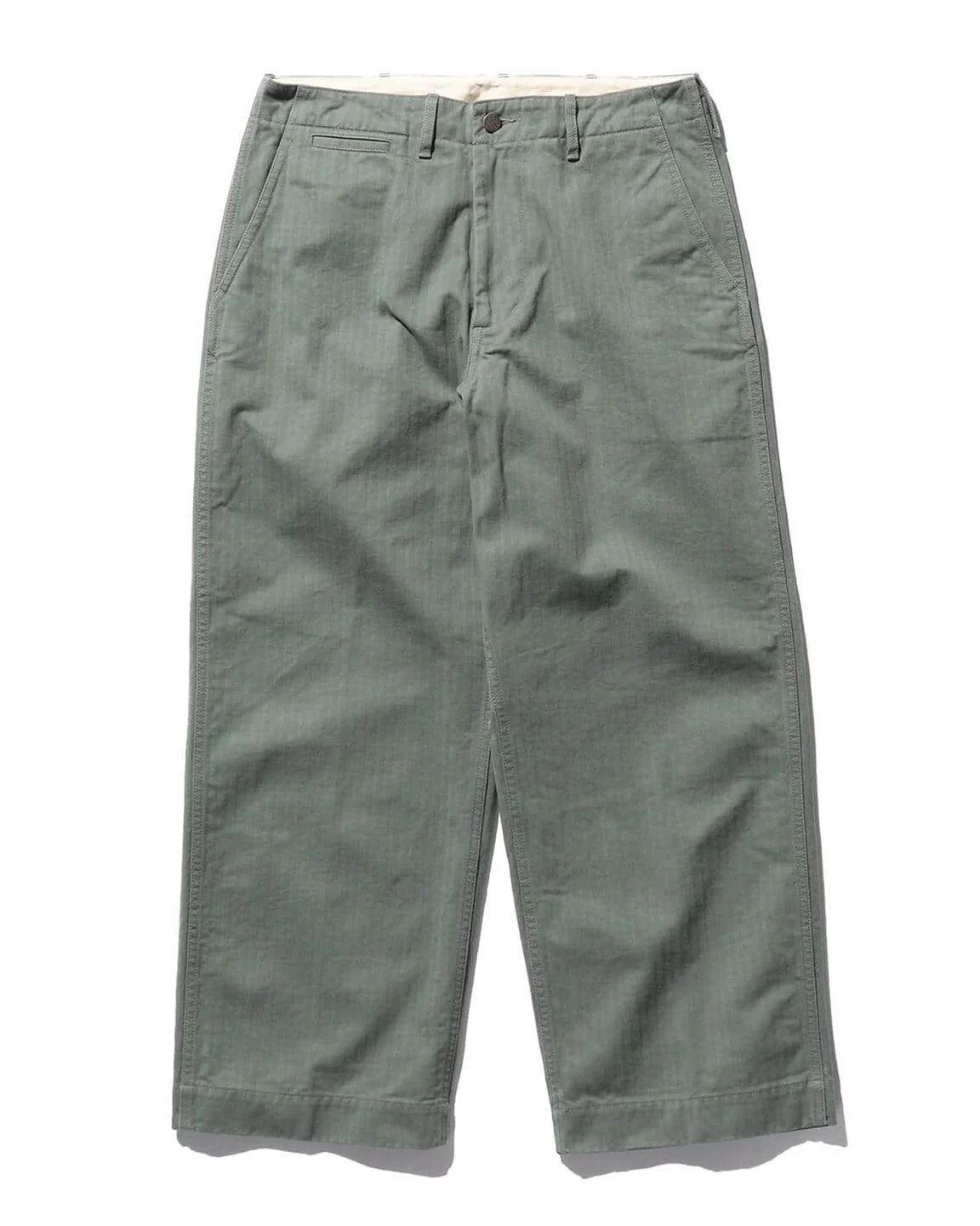 Military Herringbone Trousers - Image 5