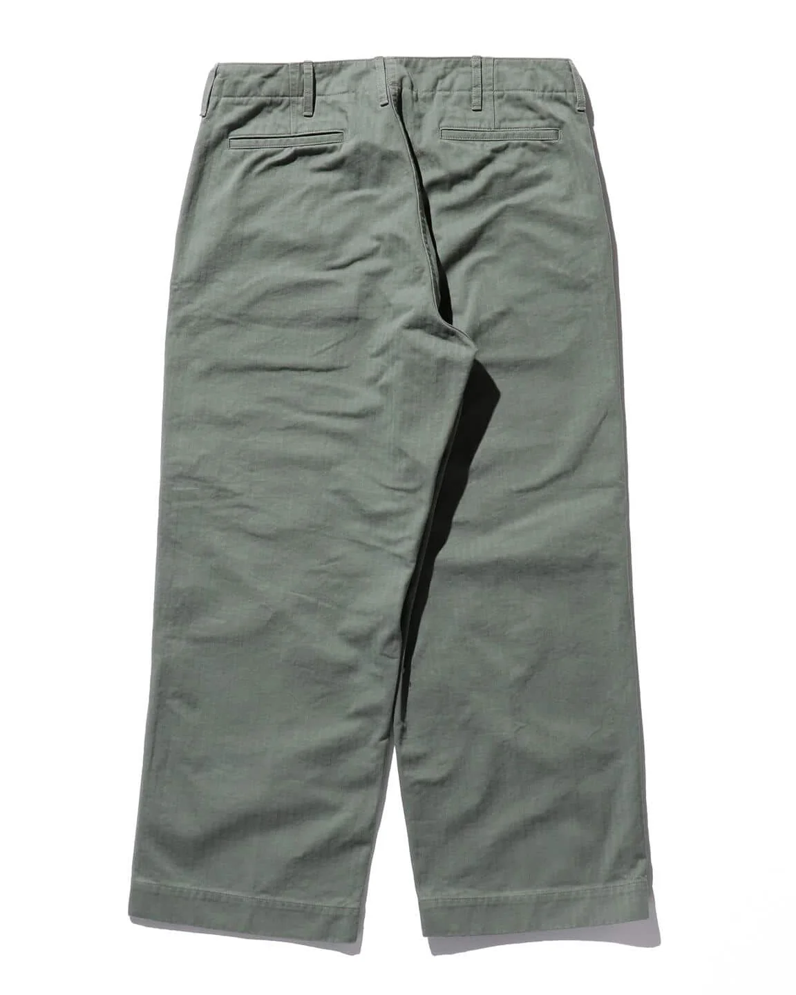 Military Herringbone Trousers - Image 6