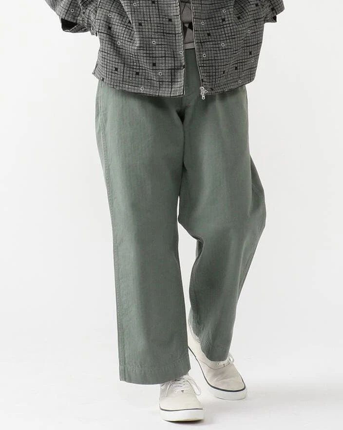 Military Herringbone Trousers - Image 9
