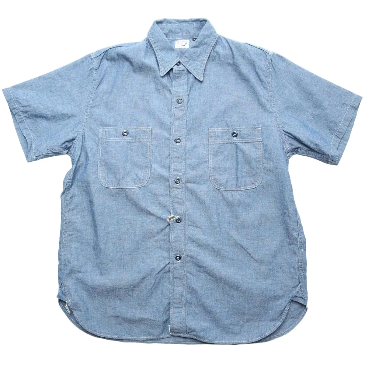 Short Sleeve Chambray Work Shirt