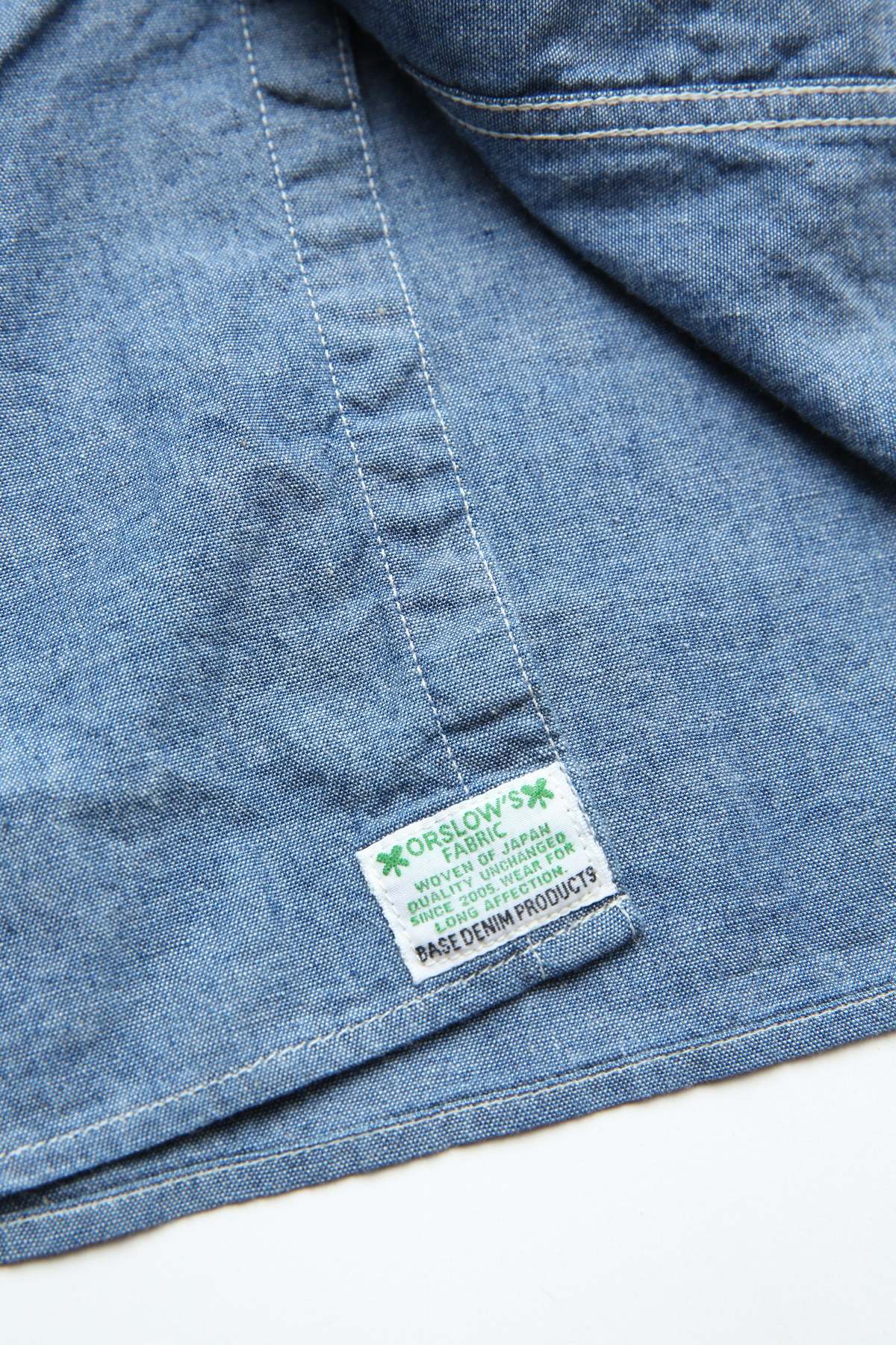 Short Sleeve Chambray Work Shirt - Image 5