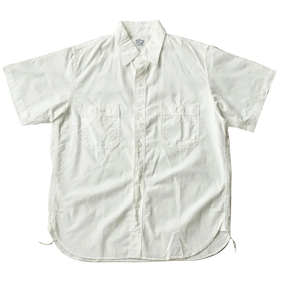 Short Sleeve Chambray Work Shirt - Image 6