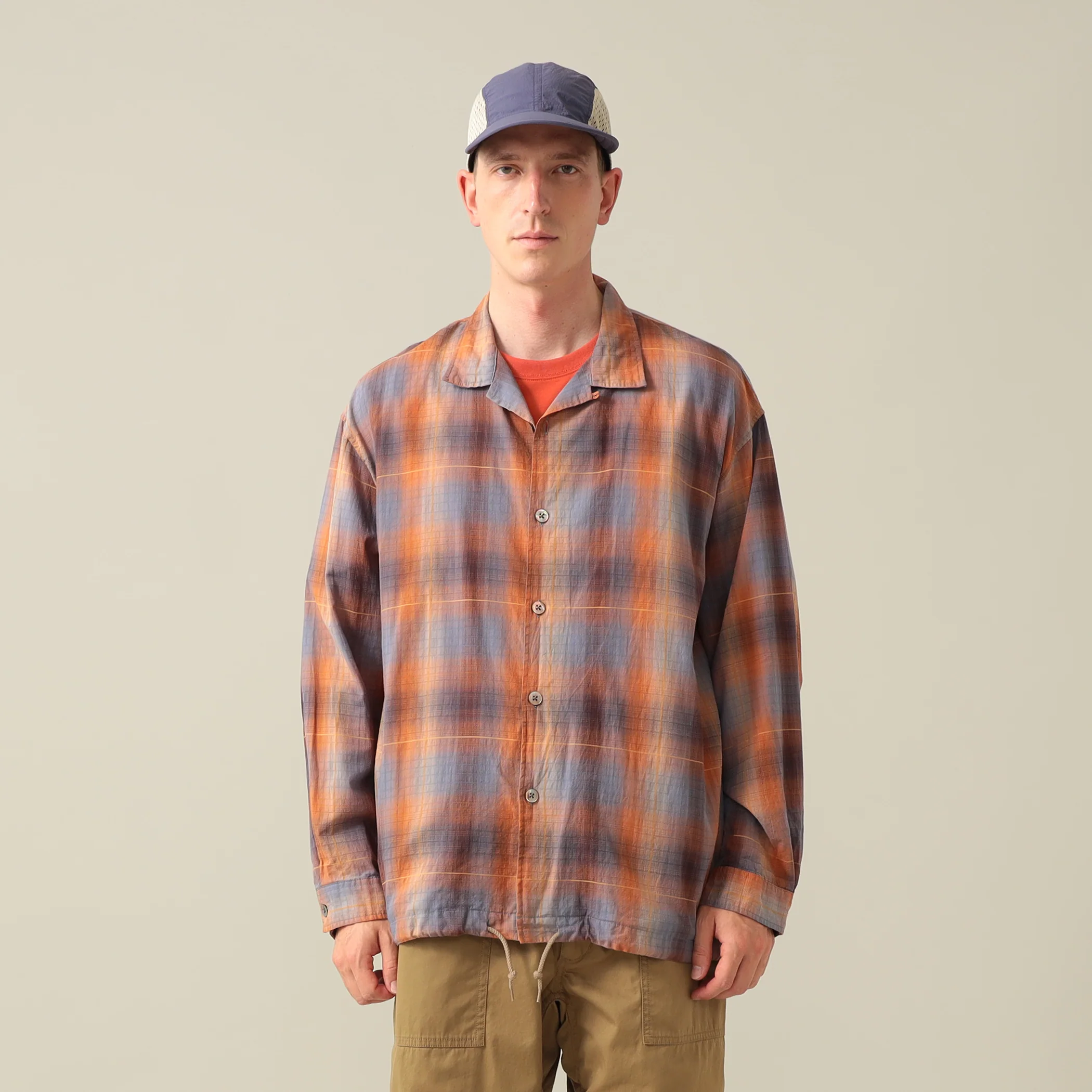 Benson Long Sleeve Dobby Ombre Shirt - Image 11