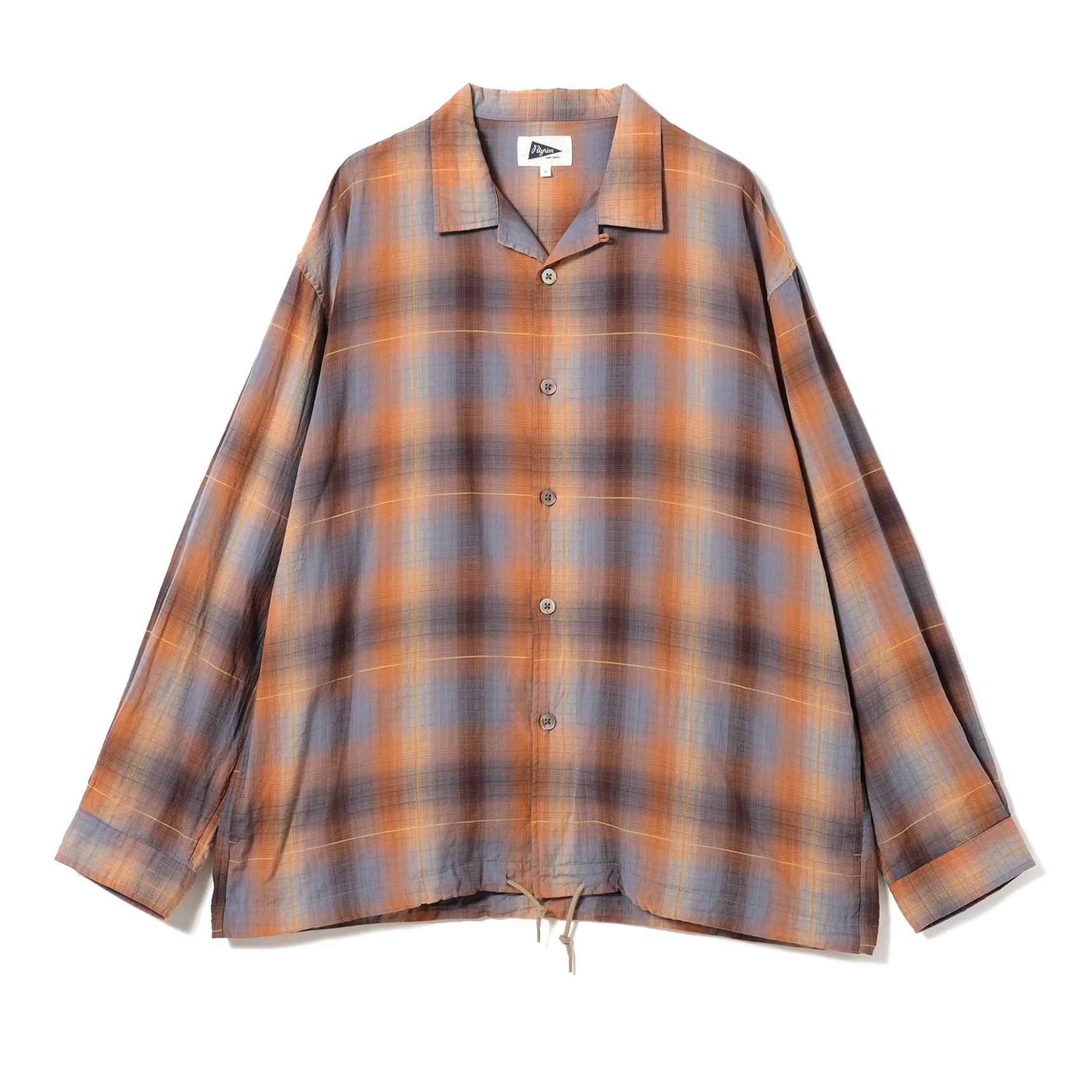 Benson Long Sleeve Dobby Ombre Shirt - Image 8