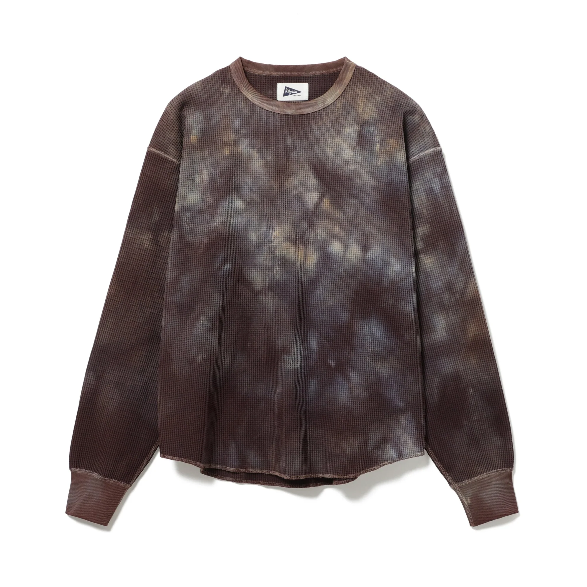 Connan Uneven Dyed Waffle Crew