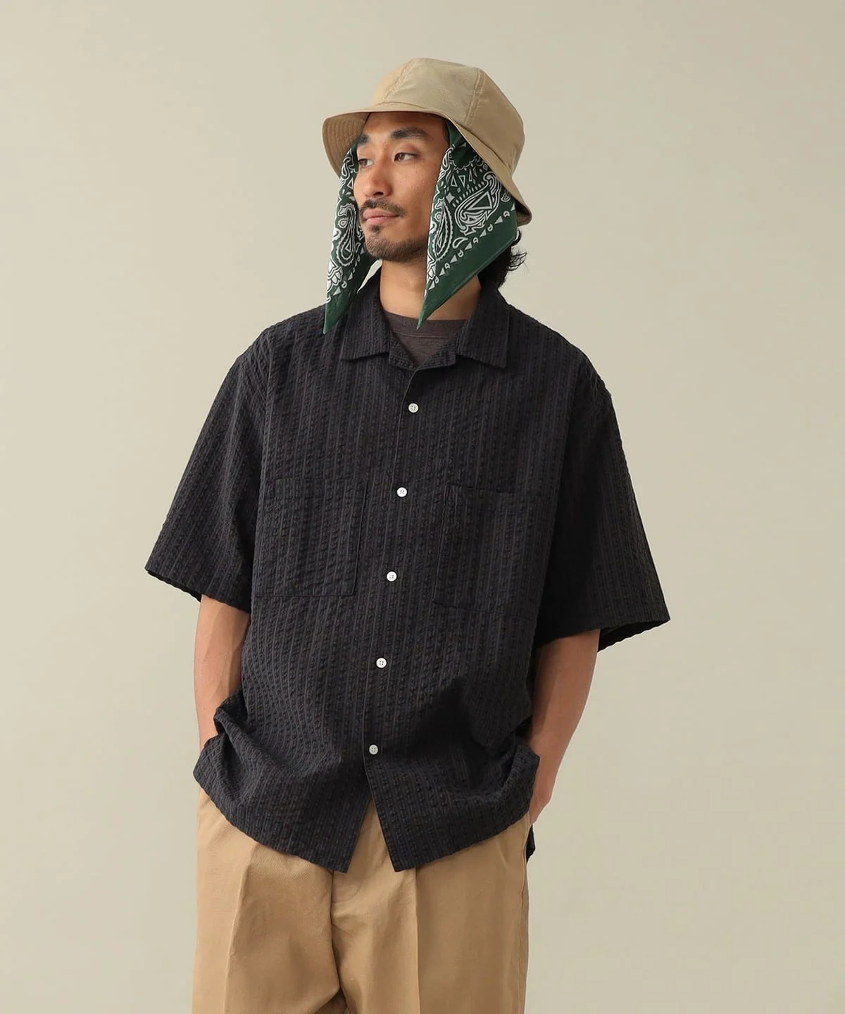 Johnny Short Sleeve Dobby Seersucker Shirt - Image 13