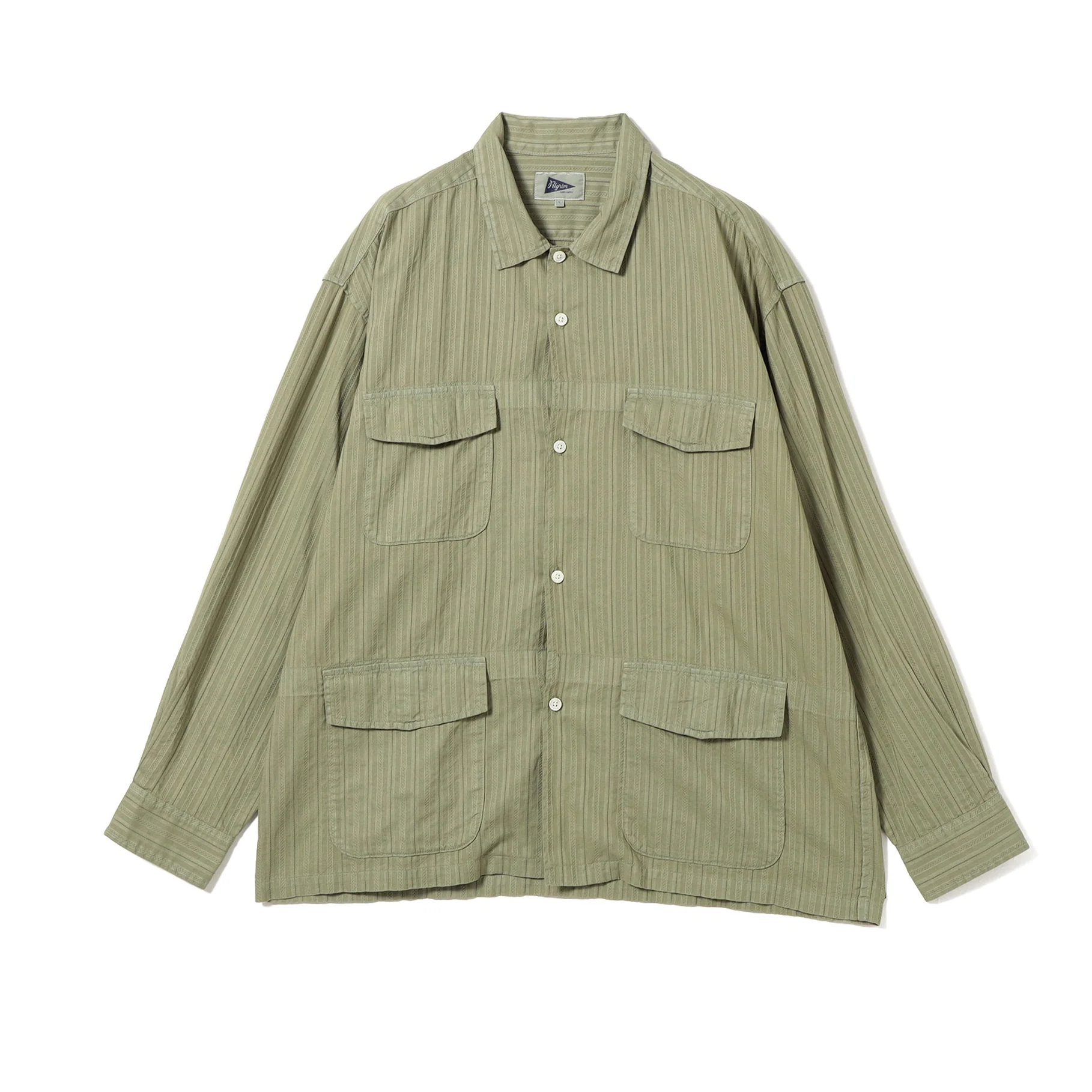 Mel Long Sleeve Leno Weave Shirt - Image 10