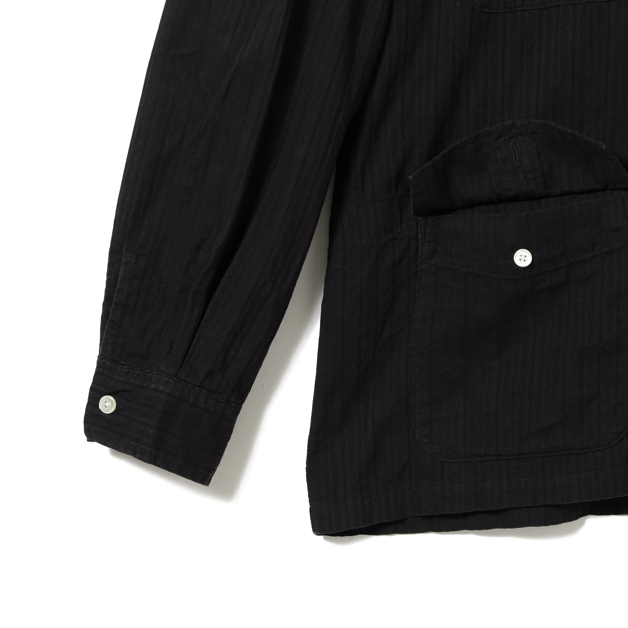 Mel Long Sleeve Leno Weave Shirt - Image 4