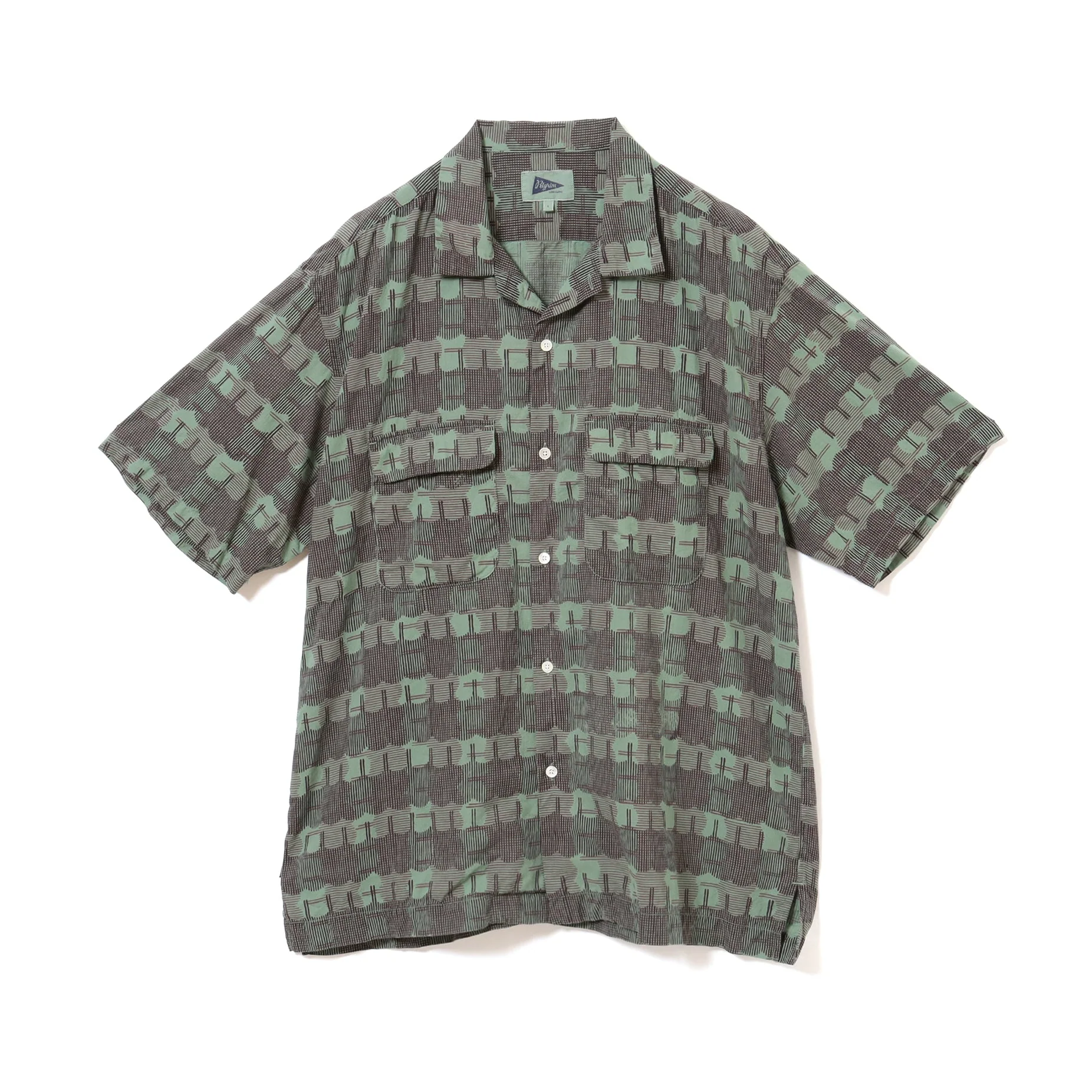 Sam Block Printed Short Sleeve Shirt - Image 12