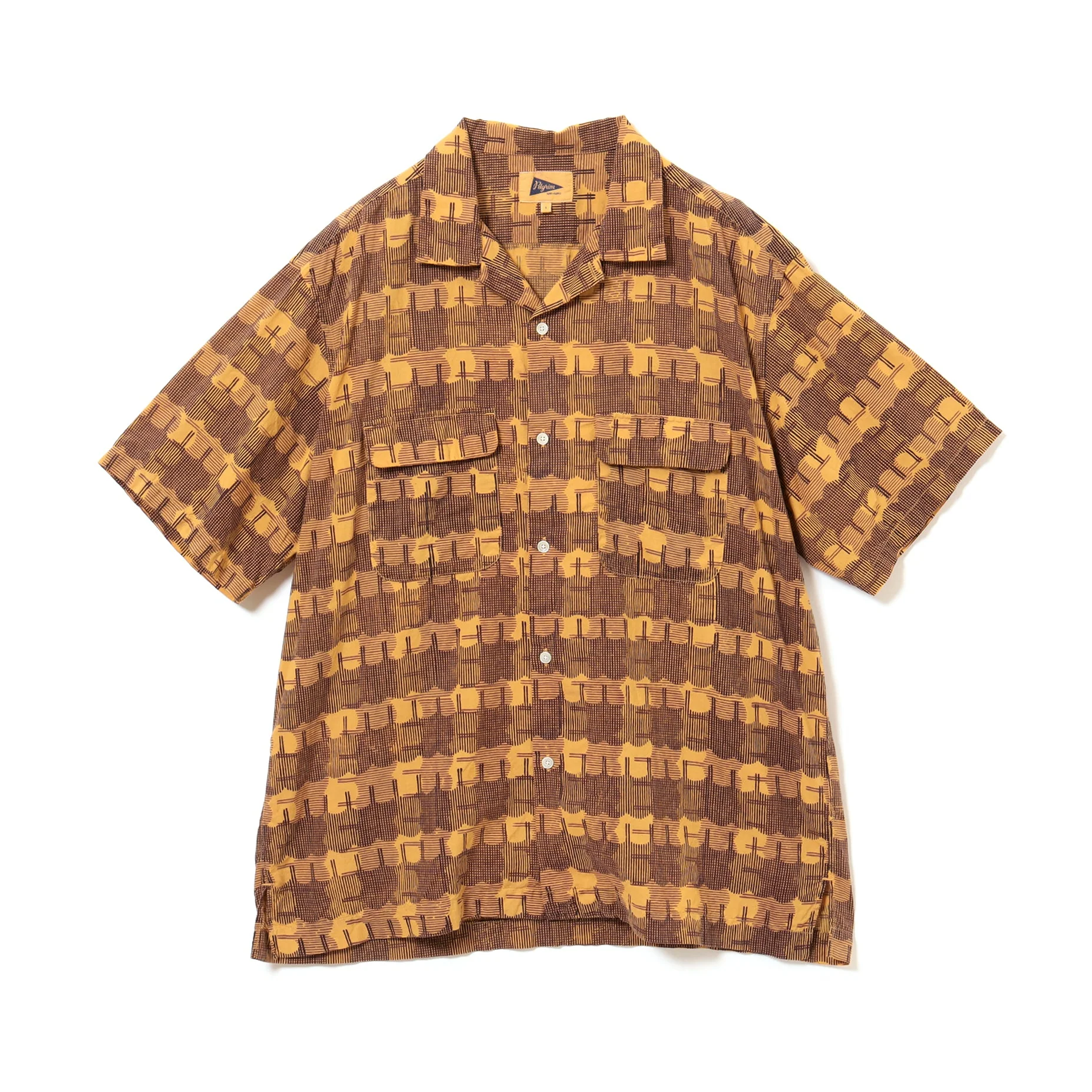 Sam Block Printed Short Sleeve Shirt - Image 8