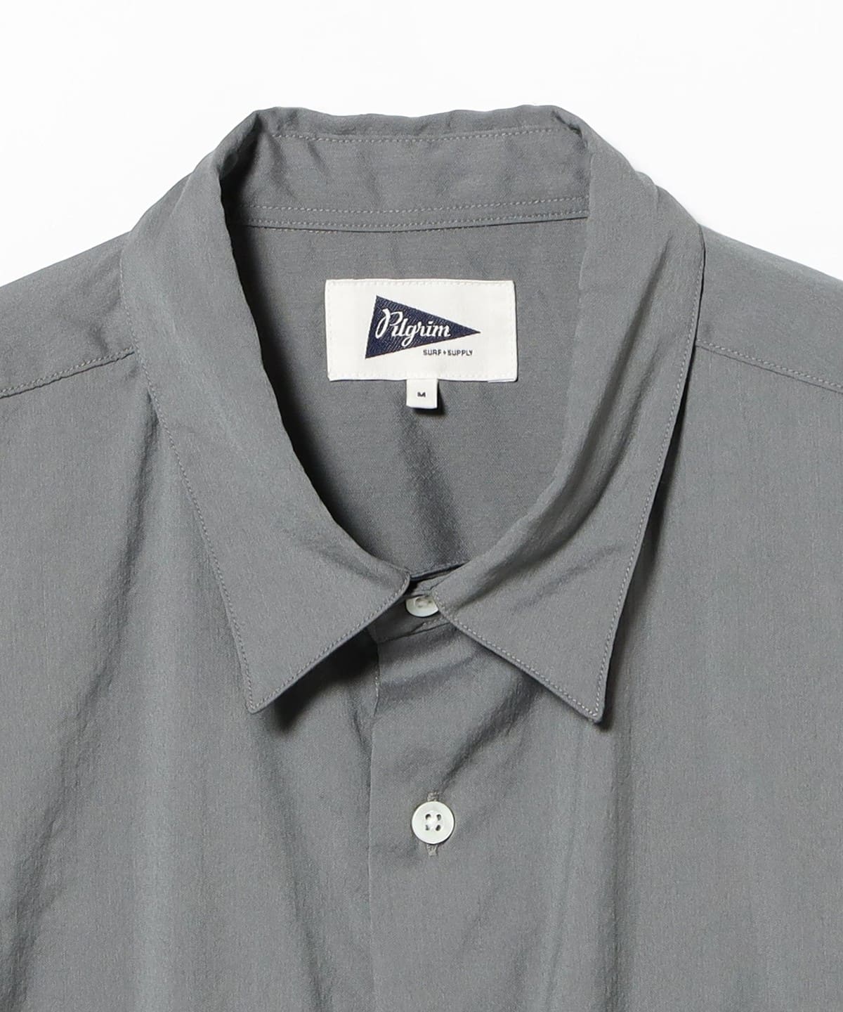 Serra Short Sleeve Tropical Wool Shirt - Image 3