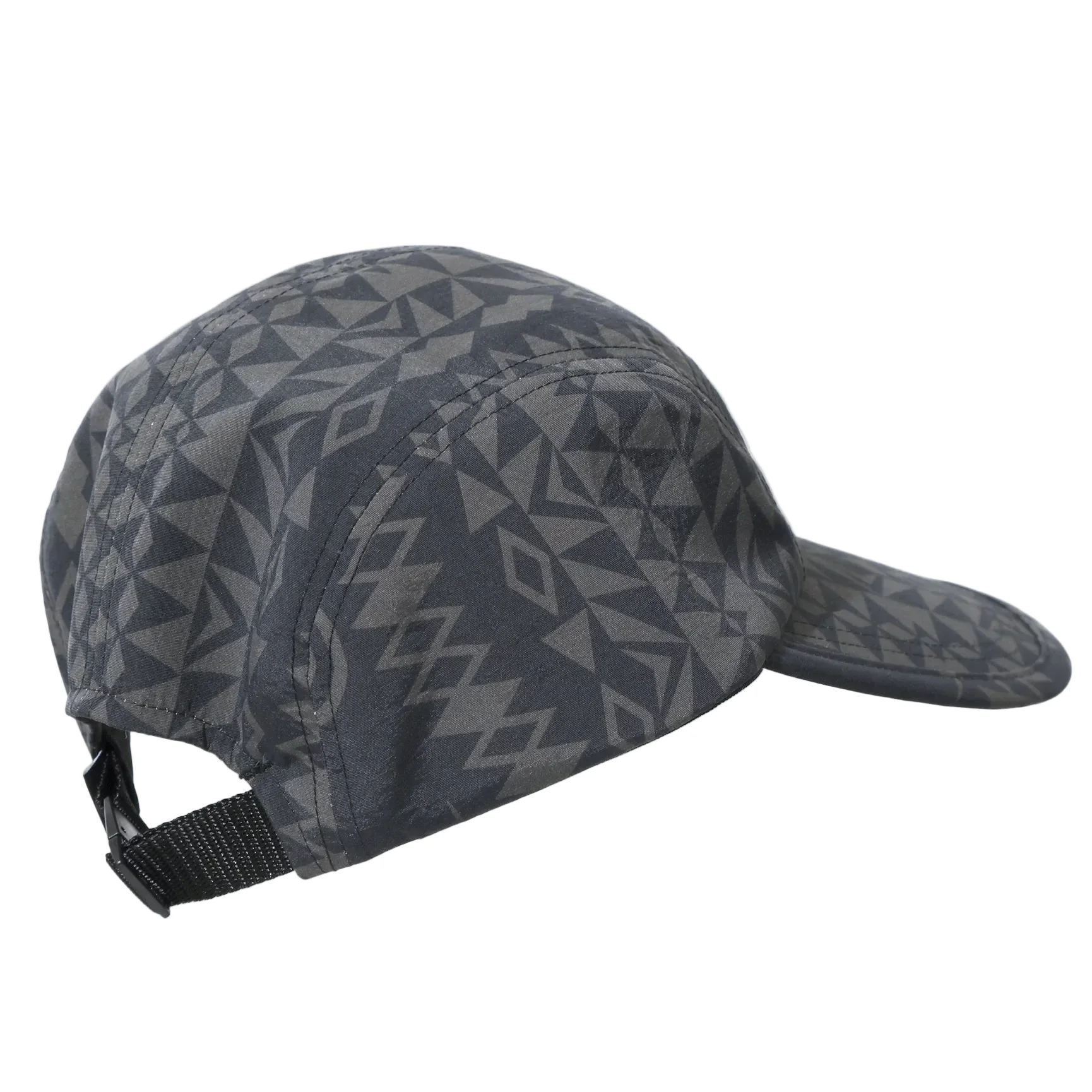 Nylon Tussah 5 Panel Cap - Image 6
