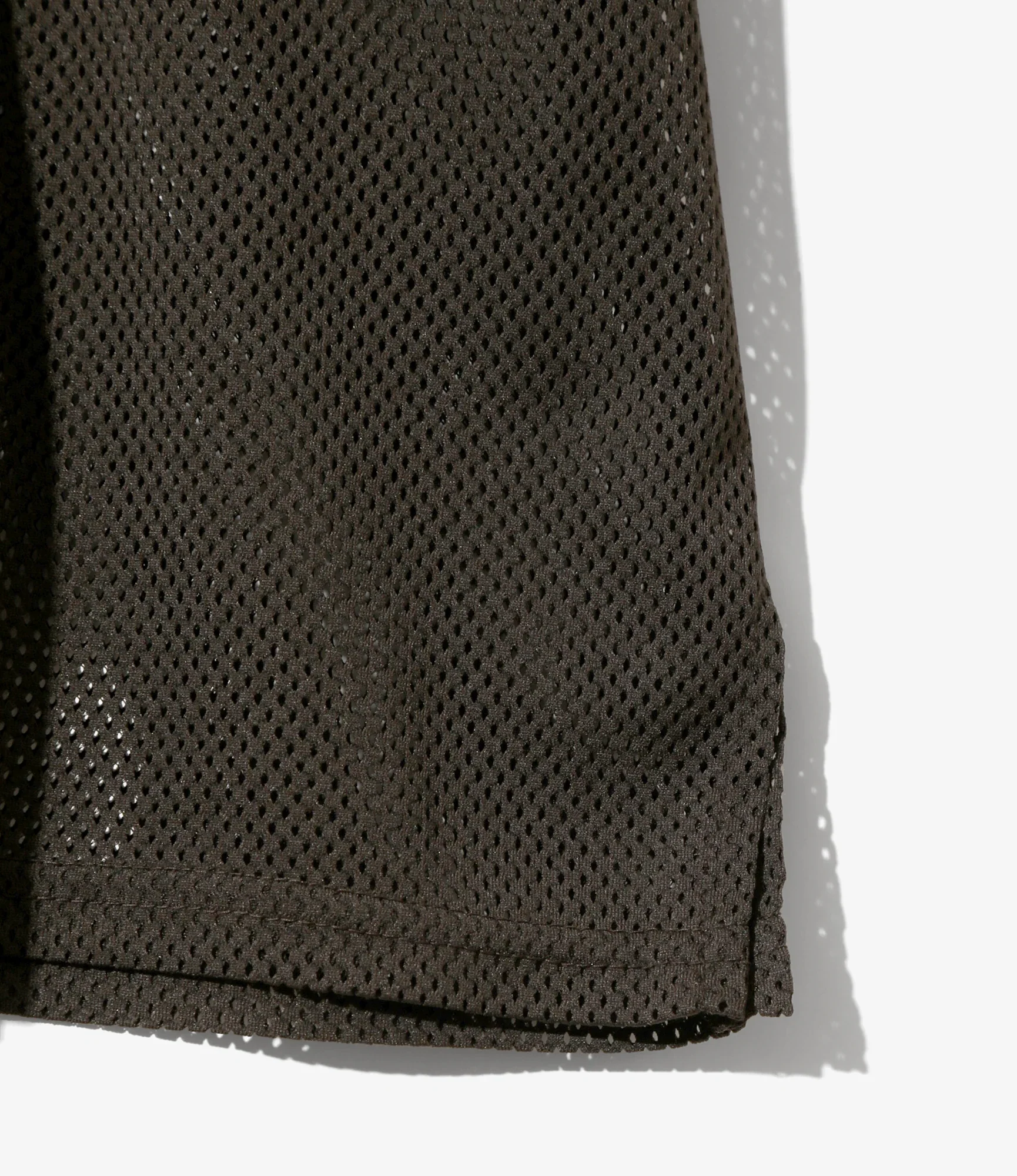Knit Mesh Short Sleeve Crew Neck Shirt - Image 3