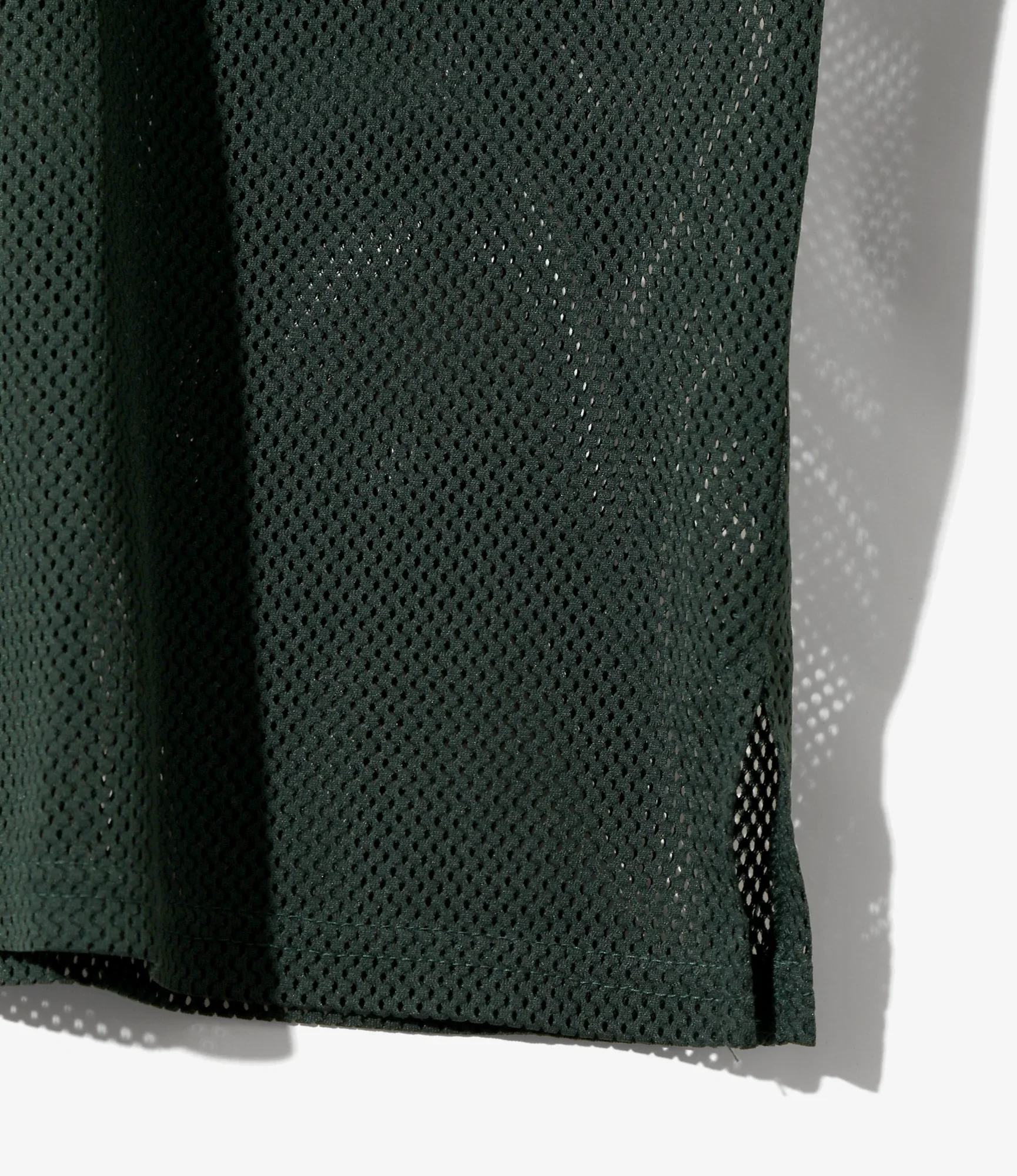 Knit Mesh Short Sleeve Crew Neck Shirt - Image 6